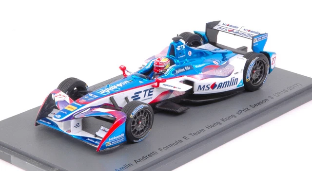 Spark 1:43 S. Sarrazin Venturi VM200-FE-02 #4 Hong Kong ePrix formule E 2016/2017 S5904 modèle