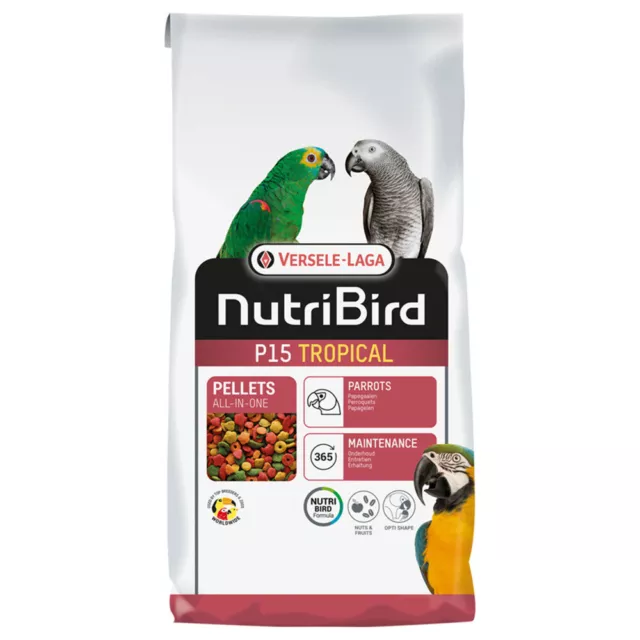 Nobby NutriBird P15 Tropical 10 kg, Vogelfutter, NEU