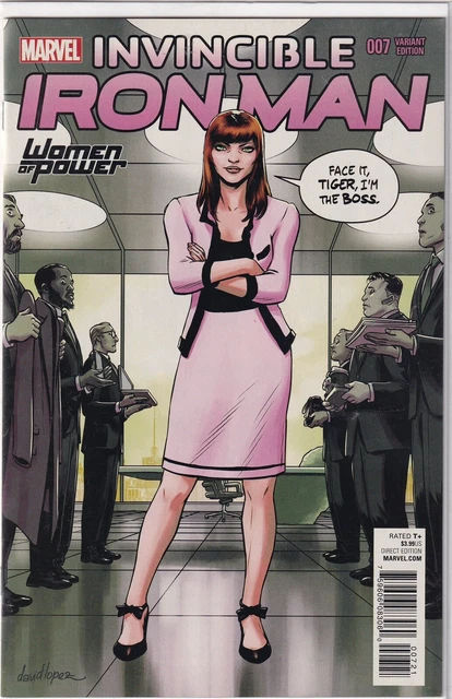 Invincible Iron Man #7 Women of Power Variant 1st Cameo app Riri Williams Marvel