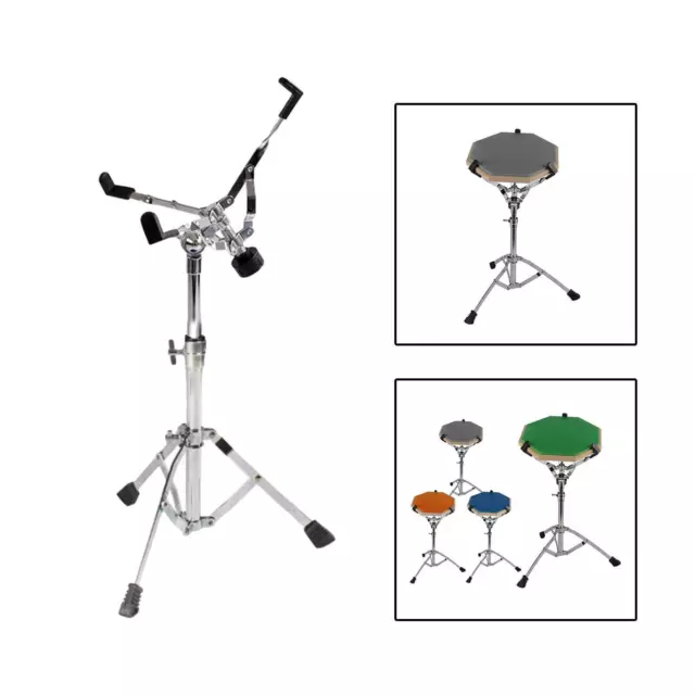 Treppiede stabile per rullante portatile regolabile per strumenti musicali