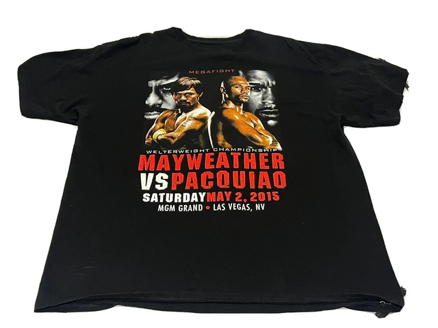 Boxing T-shirt Floyd Mayweather Vs Manny Pacquiao 2015 Mega fight