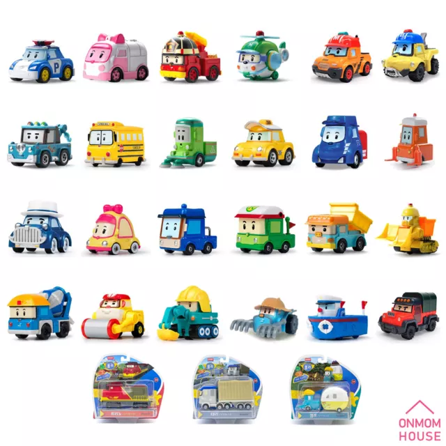 Robocar Poli Diecast CLEANY Car Toys Figures Collection