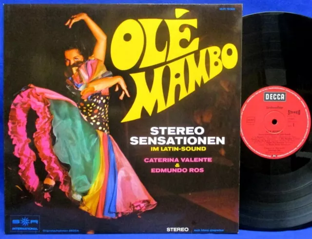 Lp Caterina Valente & Edmundo Ros - Ole Mambo / German Decca 79505 / Club-Edit