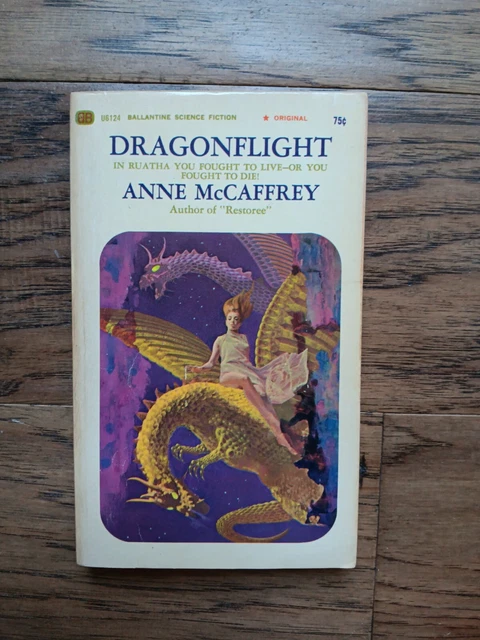 DRAGONFLIGHT BY ANNE McCaffrey Ballantine Books Pb 1968 1st printing ...