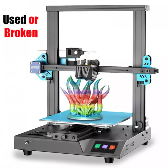 Used/Broken Geeetech Mizar S 3D Printer Auto-Leveling Dual Z-axis 255*255*260mm