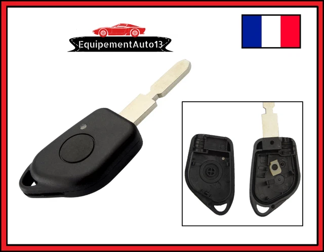 Plip Coque / Boitier De Télécommande Pour Clé PEUGEOT 206 106 306 107 207 307 Switch Pile Cr2016 Energizer - Foto 5