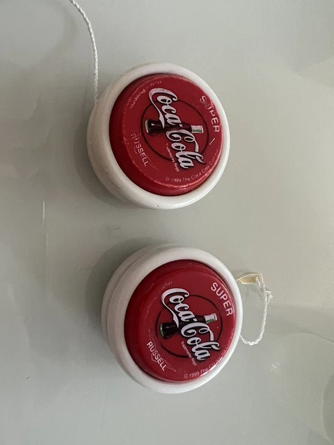 Set Of 2 Coca Cola Russell Yoyo
