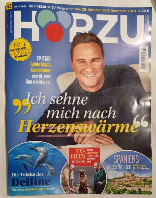 HÖRZU 43 2023 TVProgramm v. 28.10. 3.11.2023 Fernsehprogramm NEU