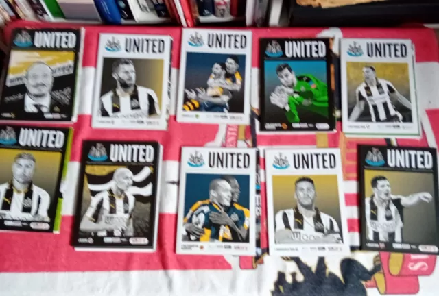 1st 10 Home Games Season  2016/17 Newcastle United With Posters