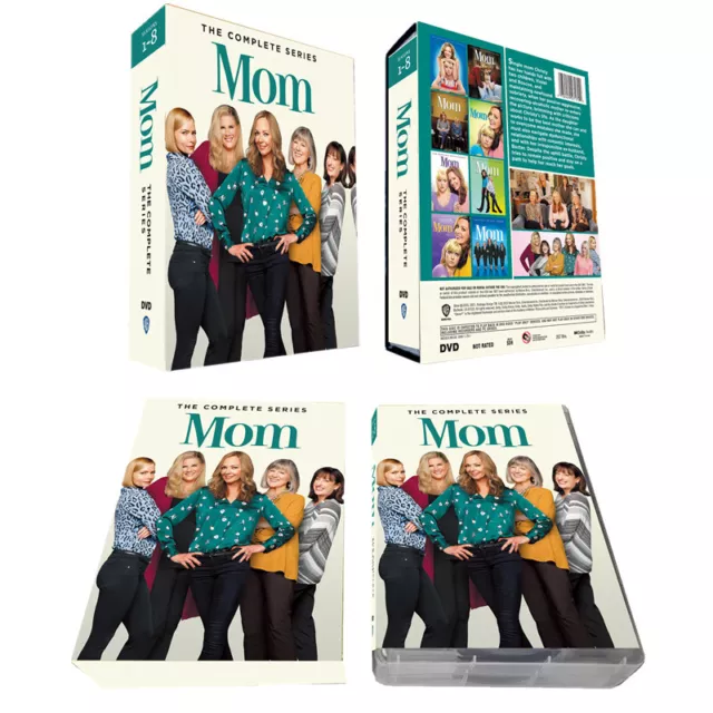 MOM - Complete TV Series Seasons 1-8 DVD 22-Discs Box Set Anna Faris All Region