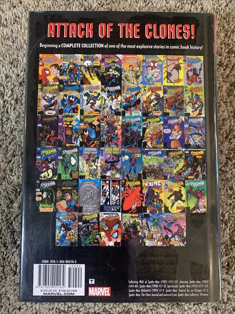Spider-Man Clone Saga Omnibus HC Vol 1 - Marvel Amazing Web Ben Reilly 394 400 3