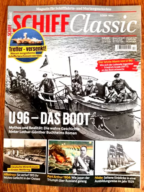 SCHIFF Classic Magazin für Schifffahrts und Marinegeschichte März 2/2024