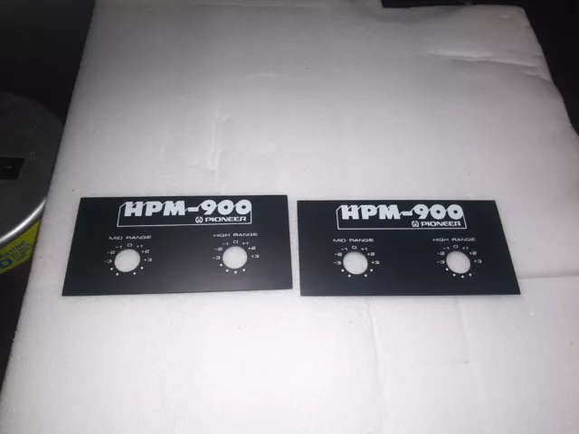 Pioneer Hpm 900 Speaker Logos,Genuine,One Pair