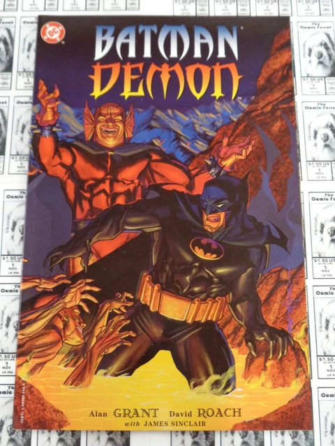 Batman Demon #1, Prestige Format, Stelfreeze CVR, Grant/Roach, VF (1996) DC