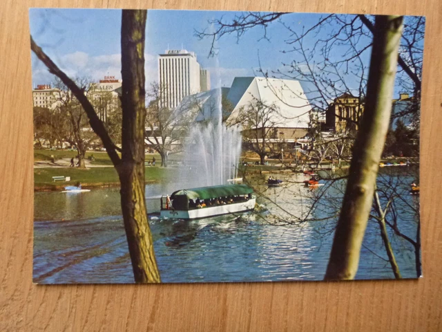 Old South Australian Postcard- Torrens River Popeye  (Murfett) #3