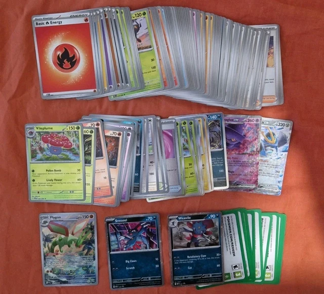 POKEMON TCG MEGA Evolutions Phantasmal Flames 100+ Cards And 10 Codes £ ...