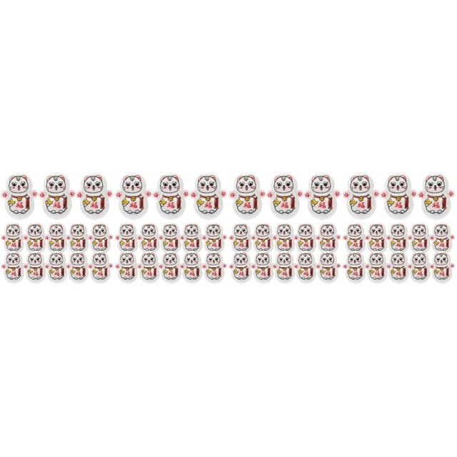120 Pcs Lucky Cat Tumbler Iron Ball PARADE THROWS BULK Wealthy Figure