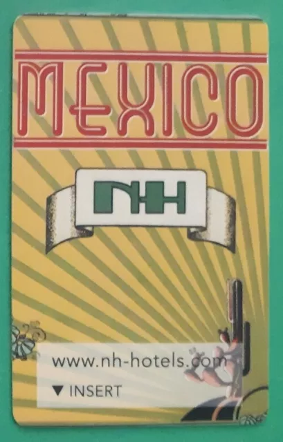 MEXICO Hotel NH Collection Mexico City room key card