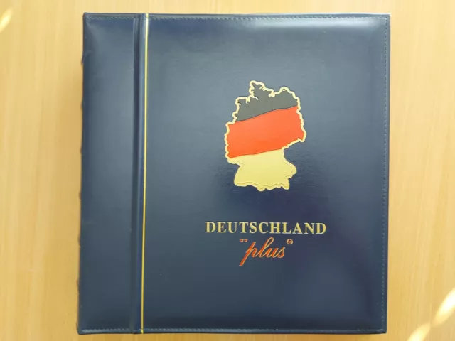 Deutschland PLUS Briefmarken Album Binder 2005 2006 mit Vordrucken leer