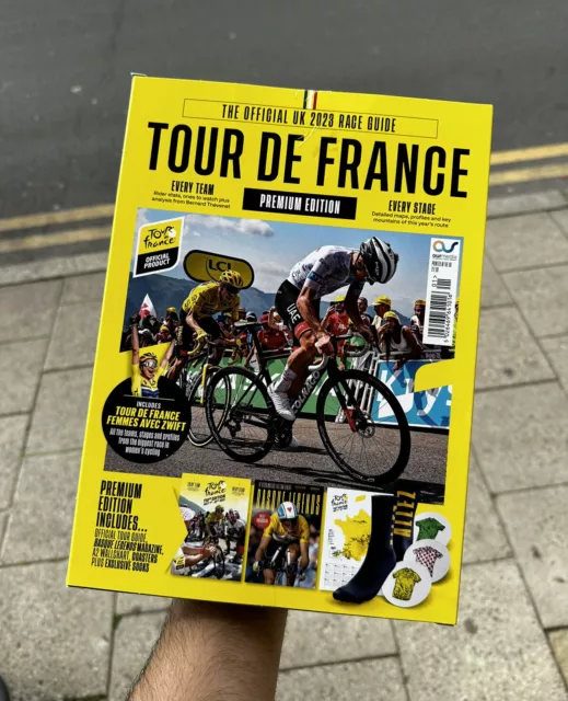 Official Tour De France 2024 Guide Magazine Briny Letizia