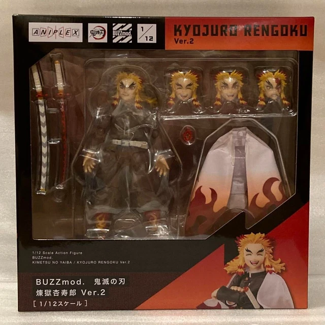 ANIPLEX BUZZMOD. KYOJURO Rengoku 1/12 ver.2 Demon Slayer kimetsu no ...