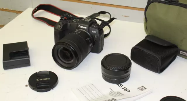 Canon EOS RP 26.2MP Mirrorless Digital Camera Kit 24-105mm Lens 64GB
