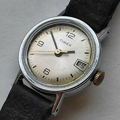 Orologio Timex 900 25mm vintage classico bauhaus uomo donna usato vintage 1970