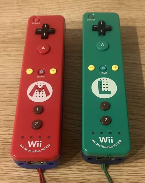 Nintendo Mario & Luigi Mando a distancia oficial de wii plus japón genial...