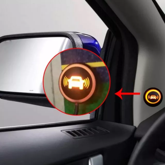 5V Car Blind Spot Detection System BSD Warning Light Alarm Vehicle Accessories