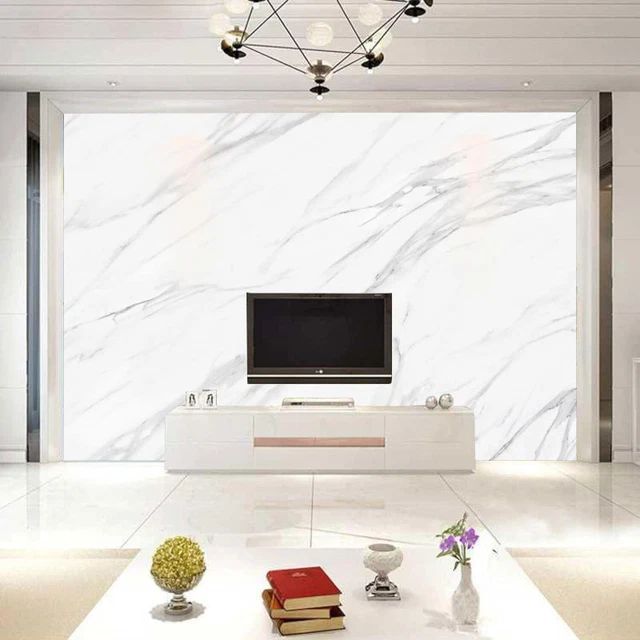 TrAdE Shop Traesio - Pannello Adesivo Effetto Marmo Striato Pareti Paraschizzi 300x60cm Stanza Cucina 86522468 - Foto 2