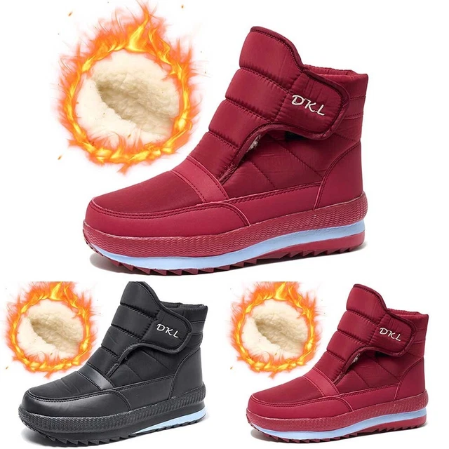 Scarpe sportive donna appuntamenti alla caviglia comode tutti i giorni foderati in pelliccia ufficio