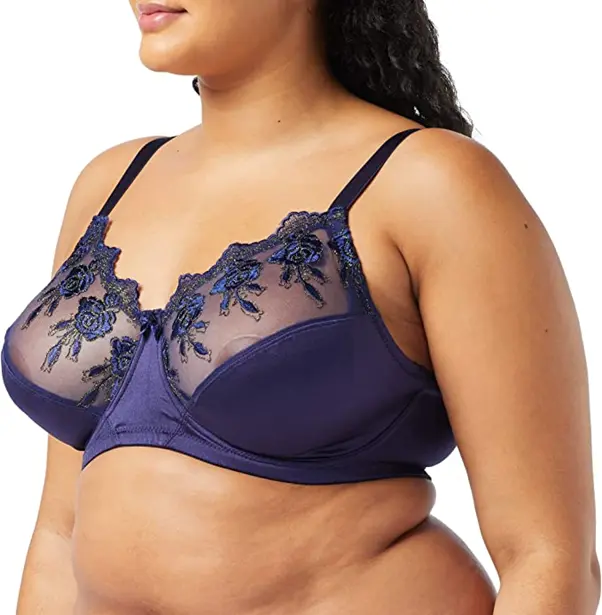 FM LONDON WOMEN'S Fuller Bust Lace Bra  Underwired, Full Coverage, Non  Padded. £20.99 - PicClick UK