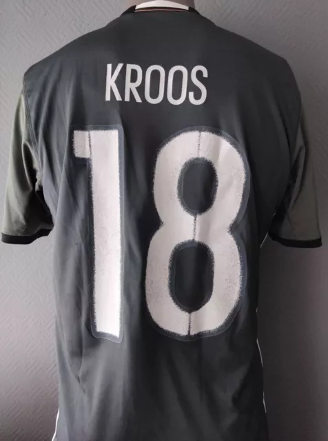 Deutschland 🇩🇪 ⚽DFB⚽ Trikot L EM 2016 #18- Kroos Away Fussball Sport Triko