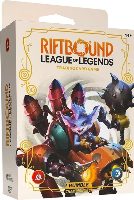 ENGLISH RIFTBOUND LEAGUE of Legends Spiritforged Champion Deck Rumble ...