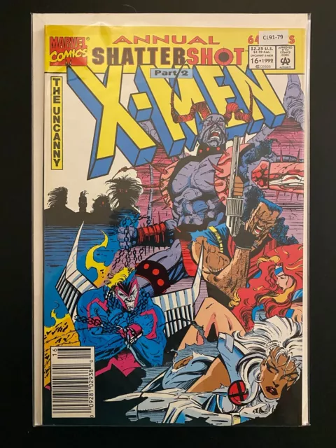 Uncanny X-Men vol.1 Annual #16 Newsstand High Grade 9.6 Marvel Comic CL91-79