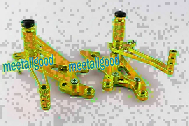 Pedini moto alluminio per honda RVF400 tutti gli anni CNC Race Racing