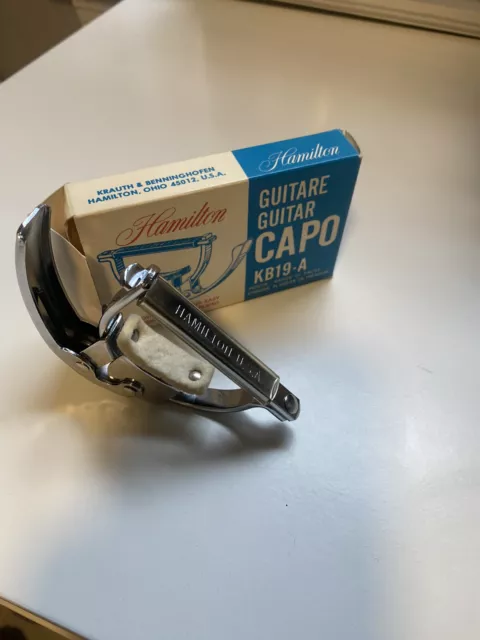 Hamilton Guitar Capo Lever Style KB19A