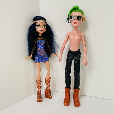monster high boo york cleo de nile and deuce gorgon