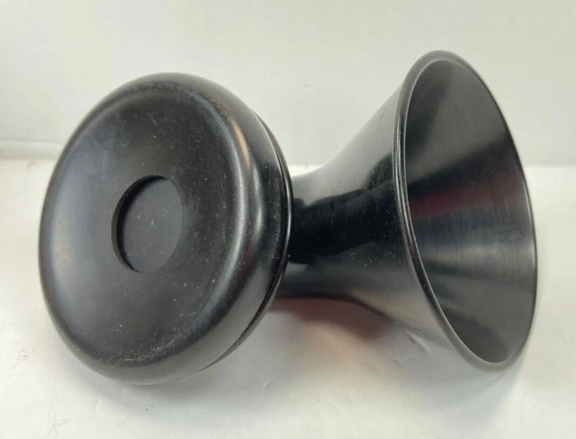 Antique E.B. Meyrowitz Ear Trumpet with Cover ~ Vtg. Hearing Aid Medical Device