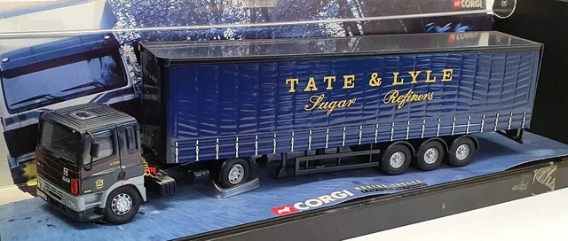 Boxed Corgi De Rijke Group DAF XF Space Cab Curtainside