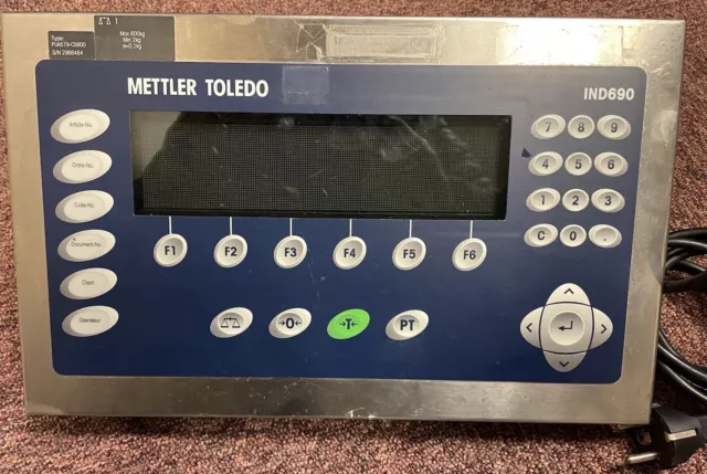 IND690 Scale Display Mettler Toledo