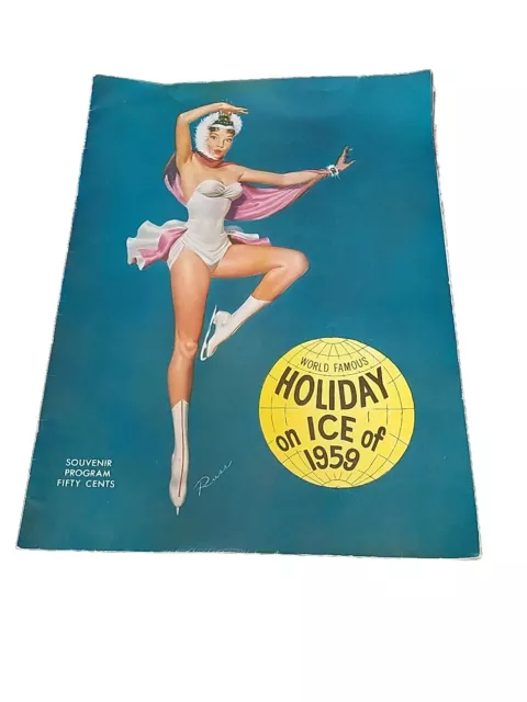 1959 World Famous HOLIDAY ON ICE Souvenir Program