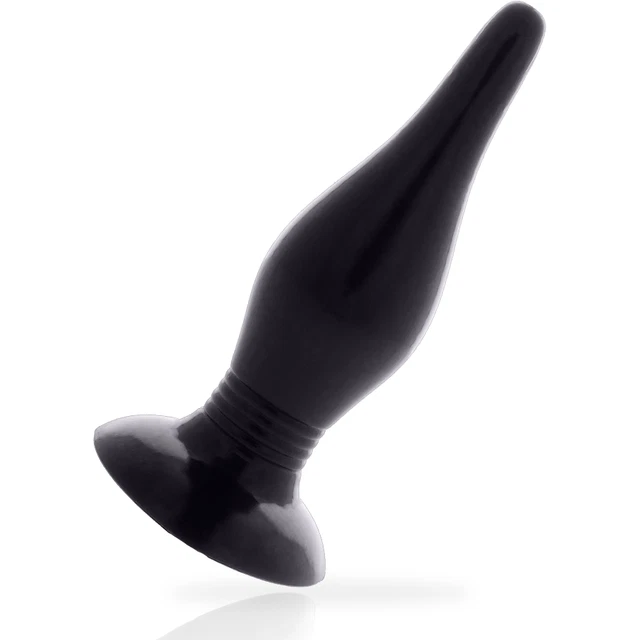 STIMULATEUR ANAL (PLUG) SOUPLE NMC - COULEURS NOIR OU VIOLET - SEX TOY - NEUF