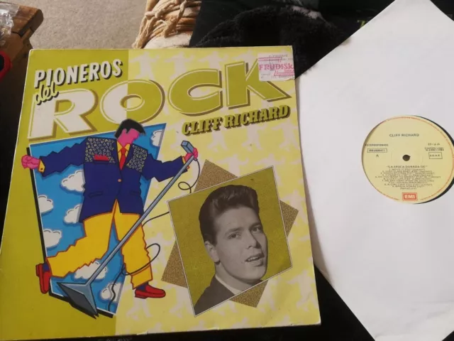 CLIFF RICHARD PIONEERS del ROCK Cliff Richard Vinyl LP Spanish Import