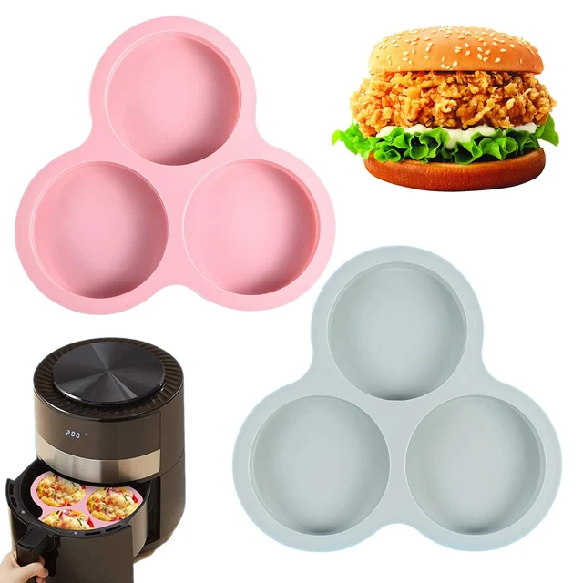 Egg Pan Mold Reusable Round Silicone Wholesale Cake Mold For Air Fryer