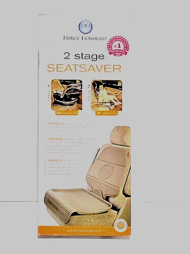 Prince Lionheart 0563 Two Stage Seatsaver Tan NIB