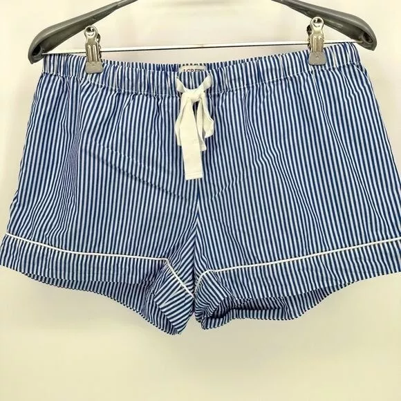 J Crew | Women’s XS Blue White Pajama Shorts