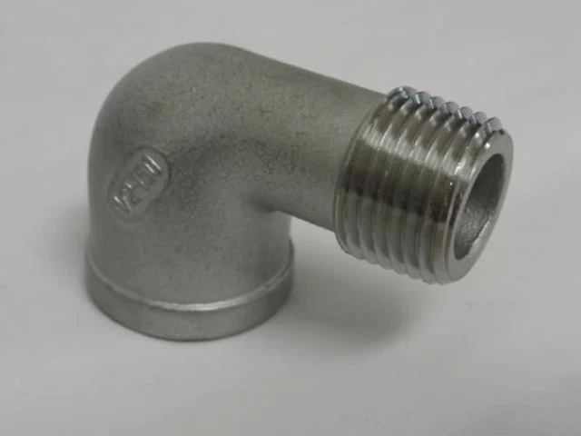 198761 New-No Box; MFG- MDL-Unkn88824 304 SS Street Elbow Fitting; 1/2" NPT