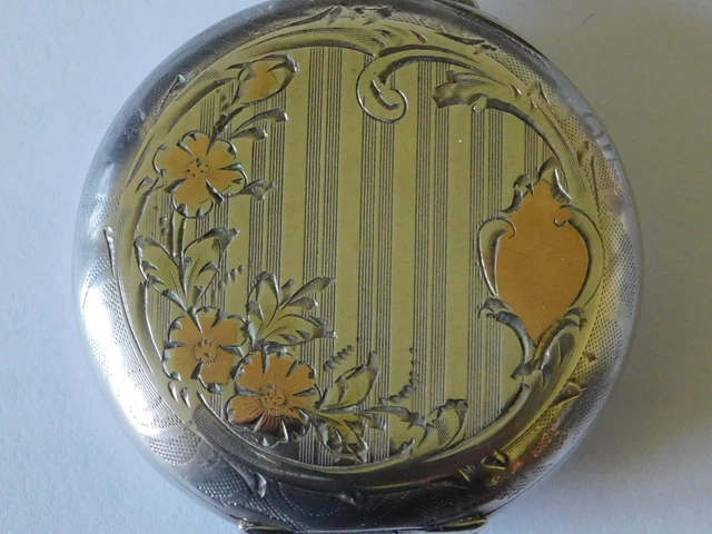 Montre à Gousset En Or (poinçon Tête D'aigle) - 60 Grammes - Mécanique Manuelle - Occasion
