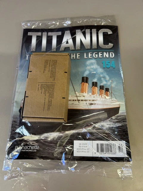 HACHETTE Build The Titanic Scale 1:200 Issue 154 £15.05 - PicClick UK